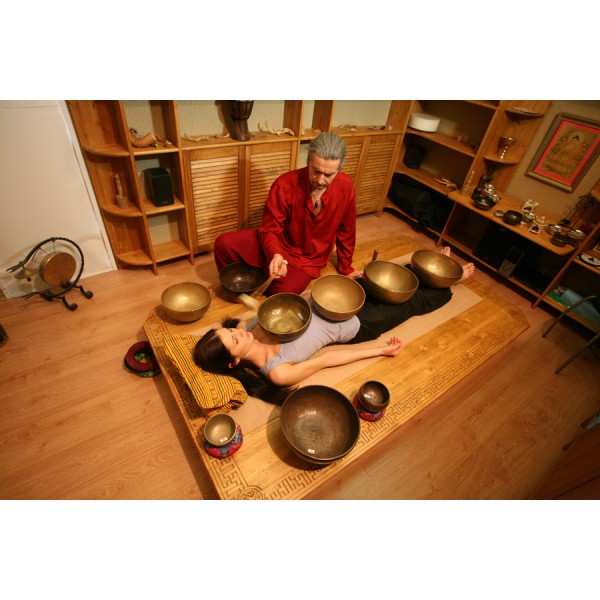 Тибетский виброзвуковой массаж чашами